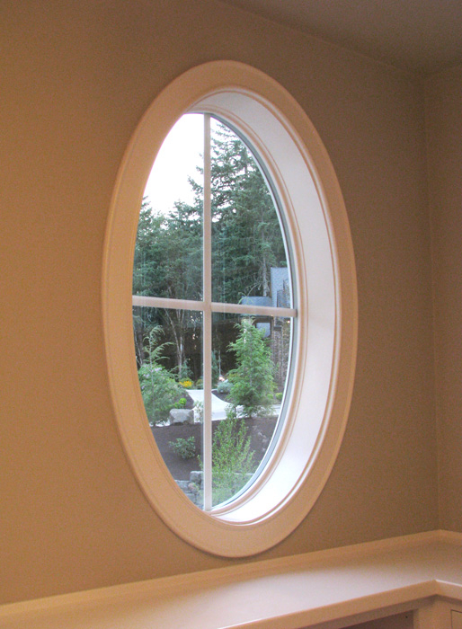 Oval Window Frame
