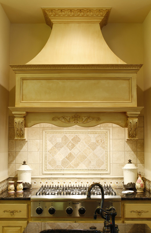 French Country Range Hood Rendering | Range Hoods