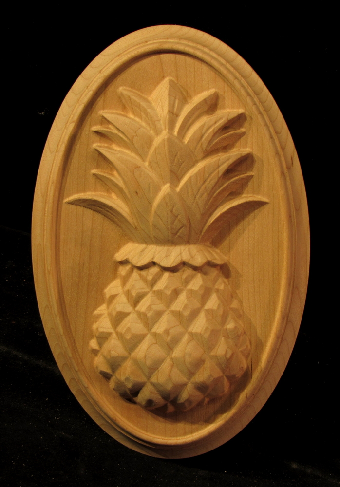 Onlay - Pineapple in Oval