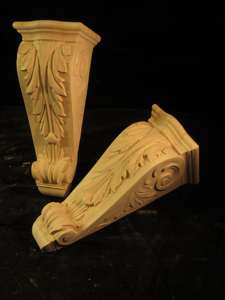 Acanthus Corbels, 2 PC