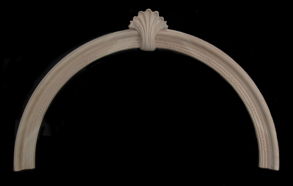 Shell Arched Moulding and Rings | Enkeboll Inspirations