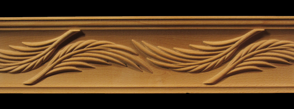 Crown Molding - Palm Leaves #2