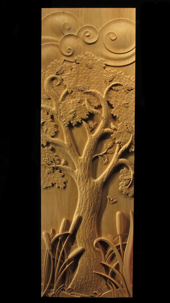 Whimsical Tree Panel | Animals and Landscape Panels