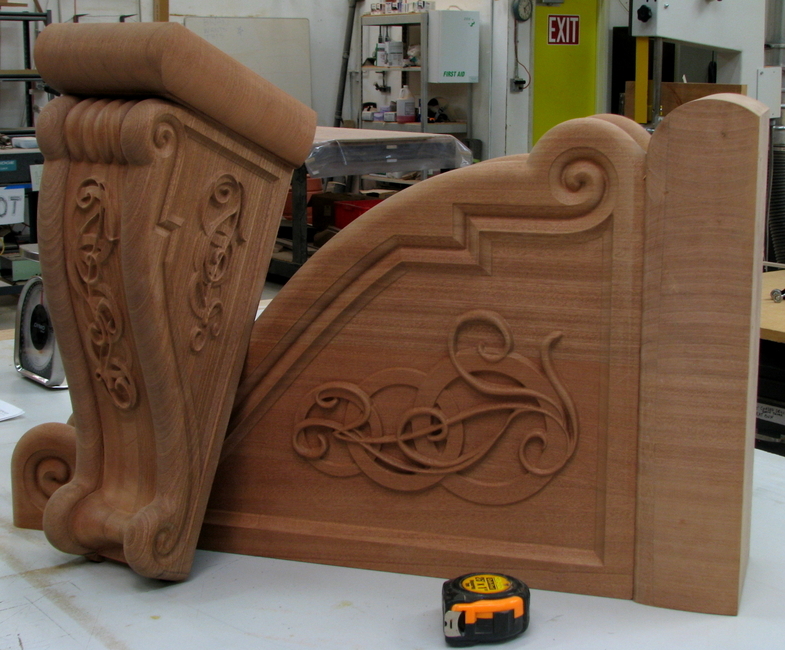 Large Celtic Nouveau Corbel | Corbels , Brackets and Plinths