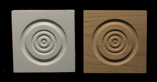 Image Bullseye Rosette and Corner Block Reproduction #3