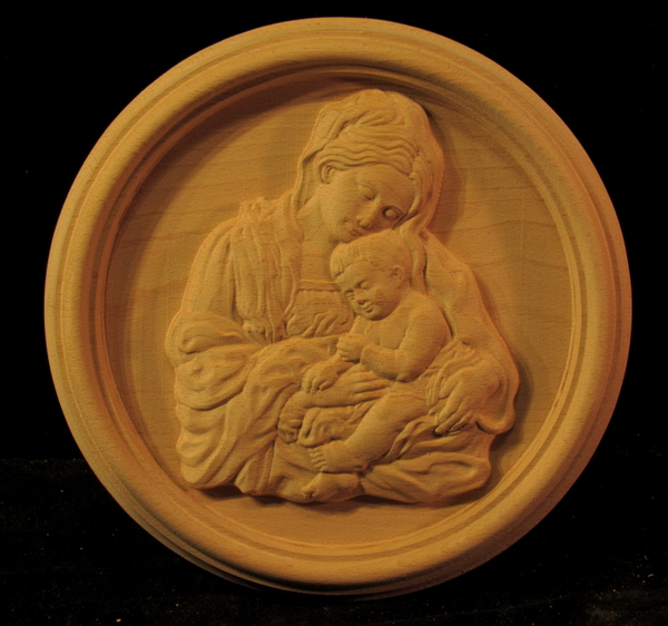 Image Madonna and Child Medallion