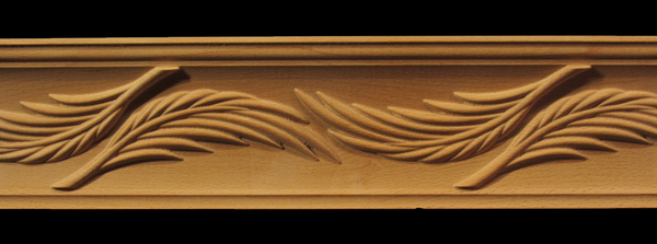 Image Crown Molding - Palm Leaves #2