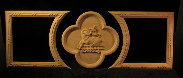 Image Agnus Dei Altar Panel Set