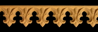 Moulding - Gothic Spire Croquet Carved Wood #3